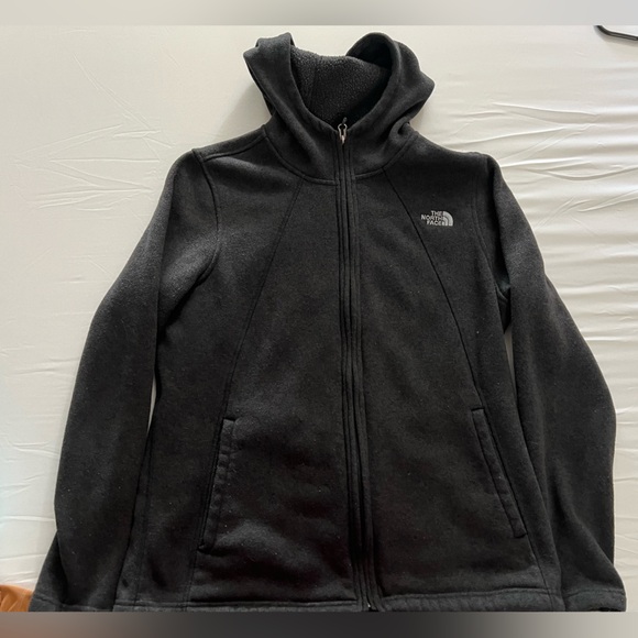 The North Face Black Fleece Jacket - Picture 1 of 2